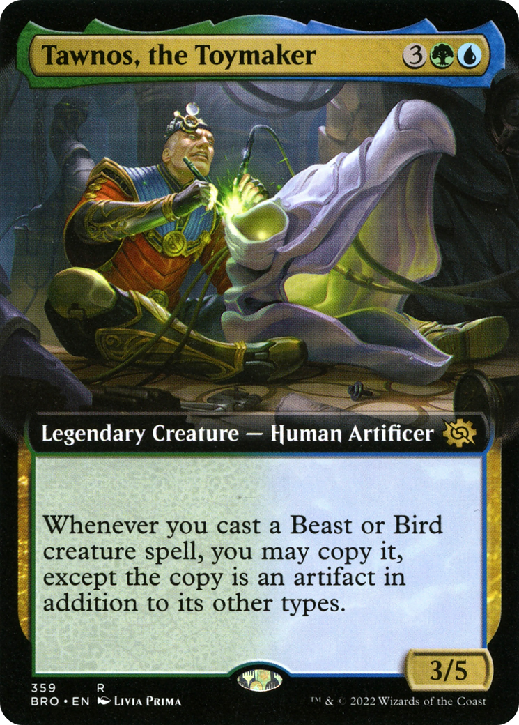 Tawnos, the Toymaker (Extended Art) (BRO-359) - The Brothers' War: (Extended Art) Foil