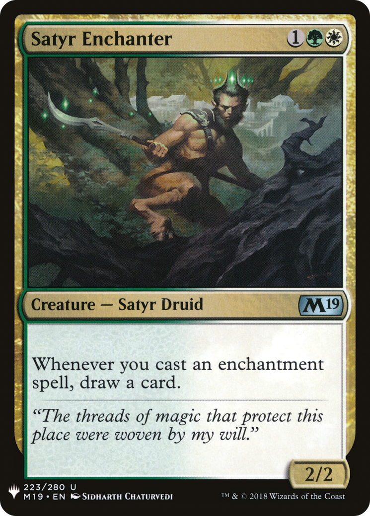Satyr Enchanter (LIST-223) - The List