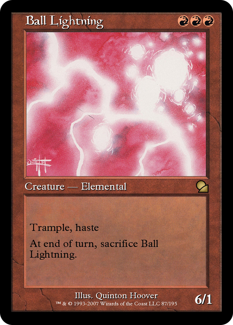 Ball Lightning (ME1-087) - Masters Edition