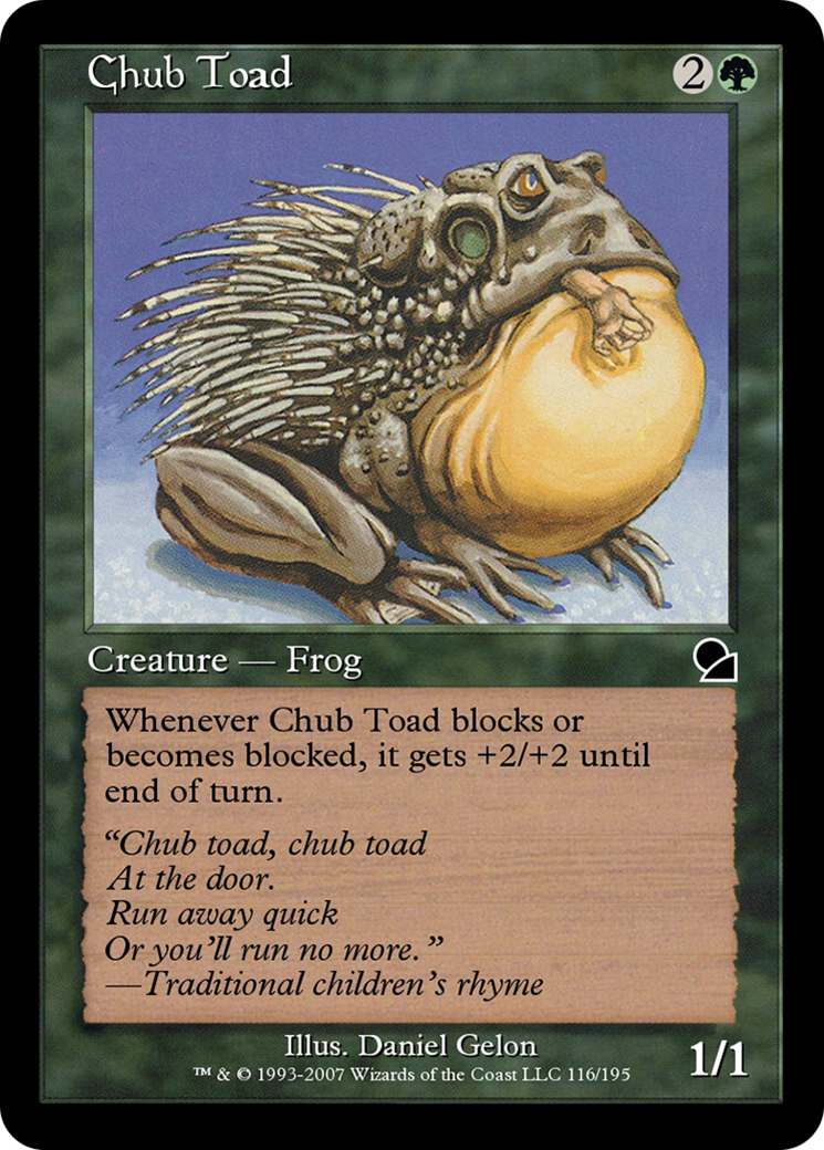 Chub Toad (ME1-116) - Masters Edition