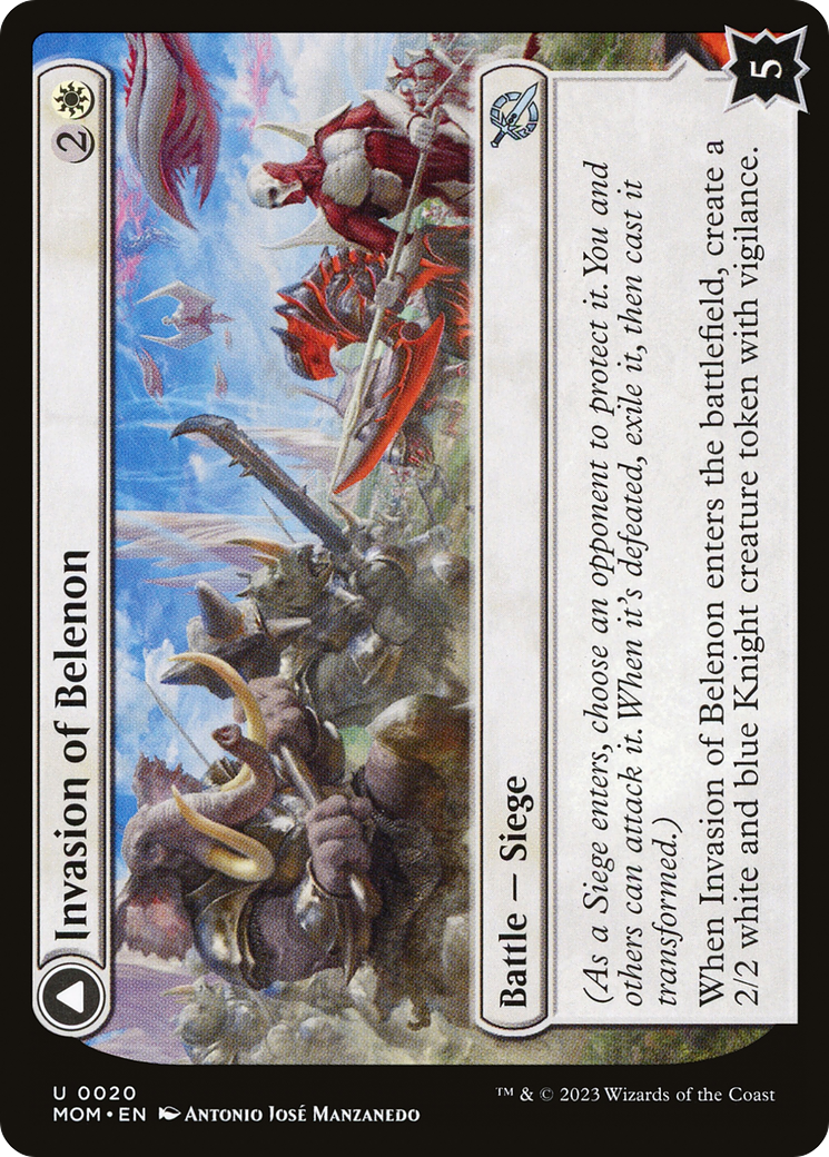 Invasion of Belenon (MOM-020) - March of the Machine