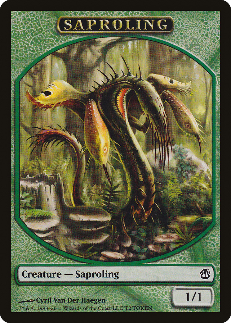 Saproling Token (DDH-0T2) - Duel Decks: Ajani vs. Nicol Bolas Tokens