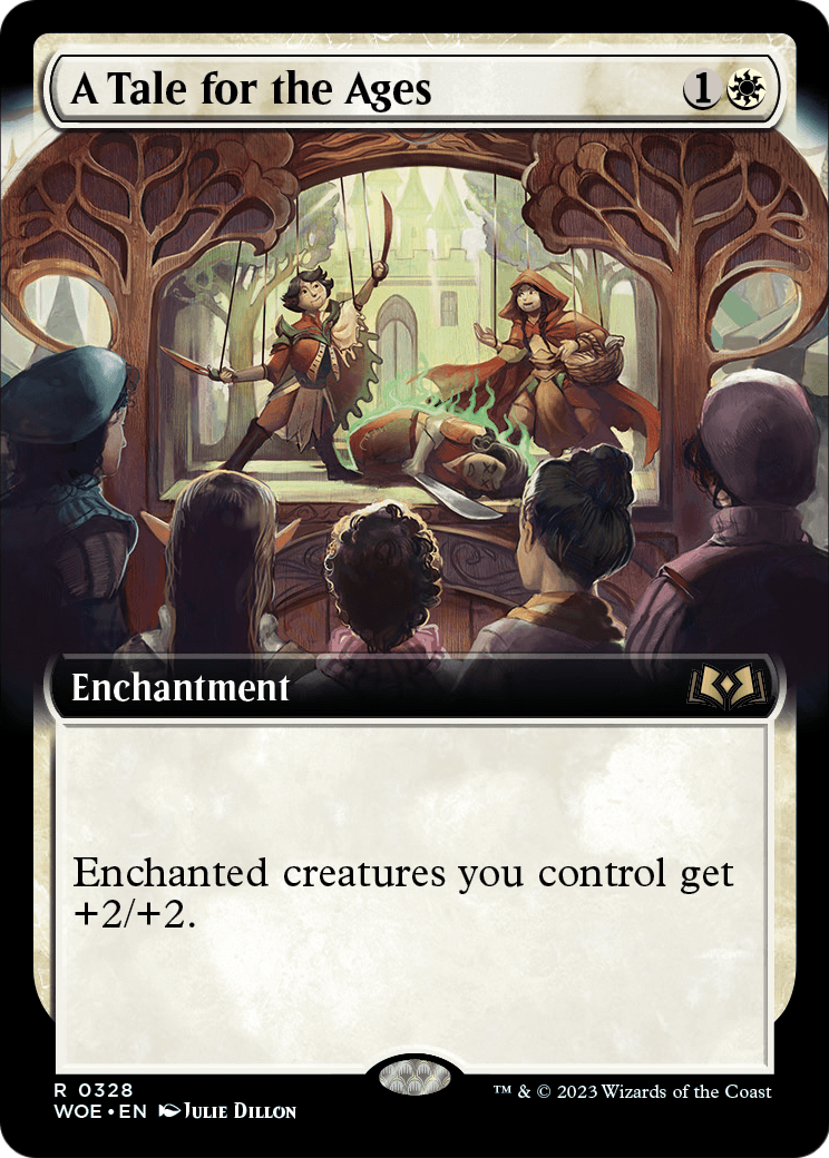 A Tale for the Ages (Extended Art) (WOE-328) - Wilds of Eldraine: (Extended Art) Foil