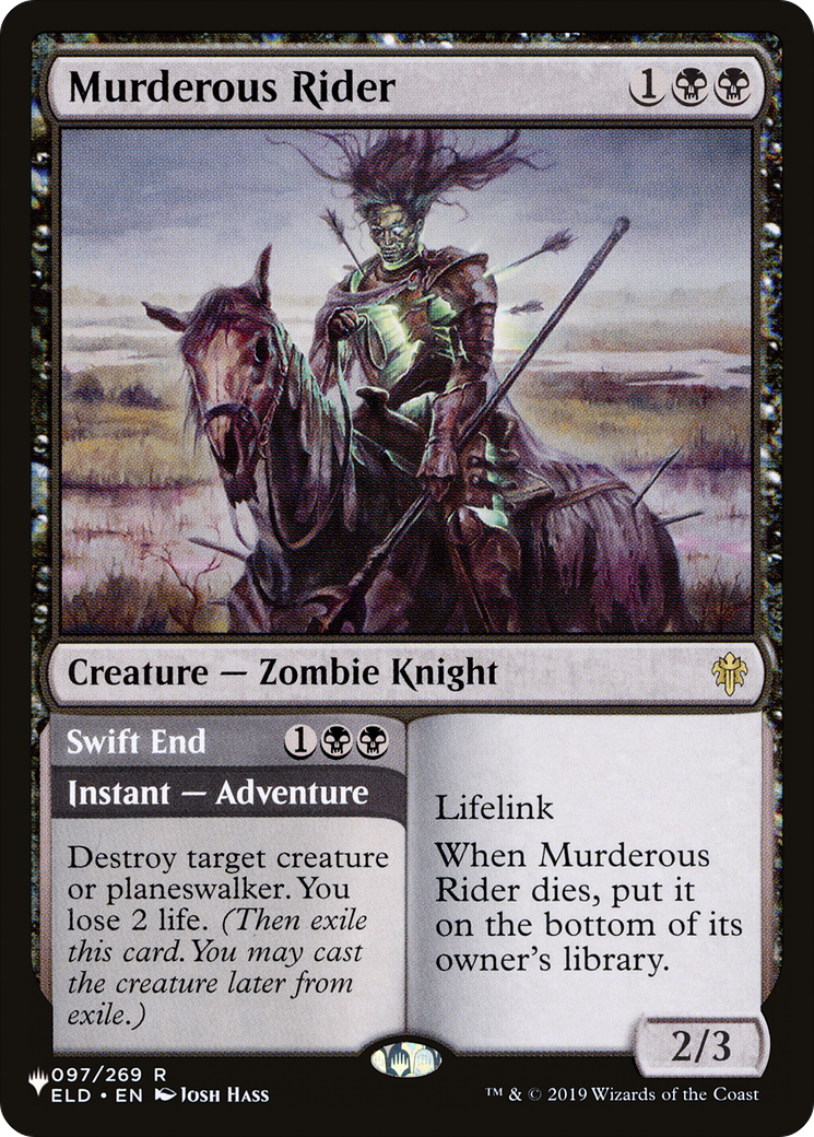 Murderous Rider (LIST-097/269) - The List