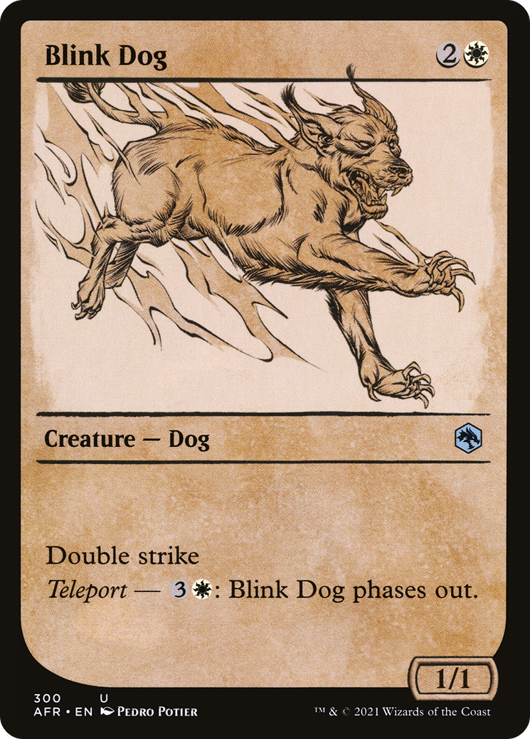Blink Dog (Showcase) (AFR-300) - Adventures in the Forgotten Realms: (Showcase)