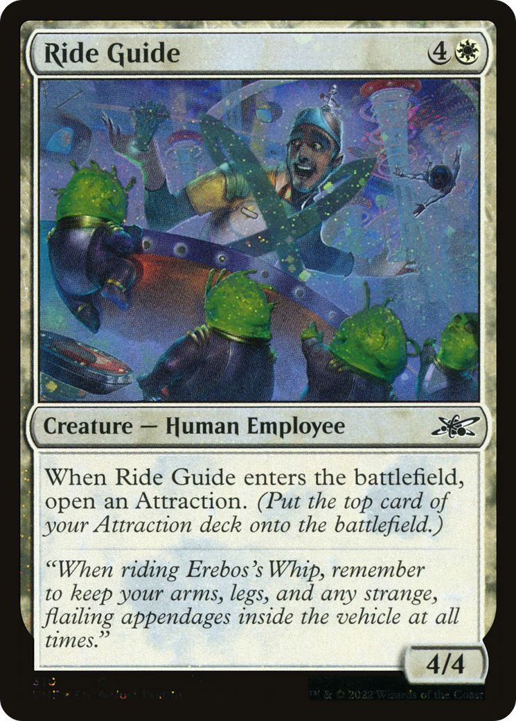 Ride Guide (Galaxy Foil) (UNF-310) - Unfinity Foil