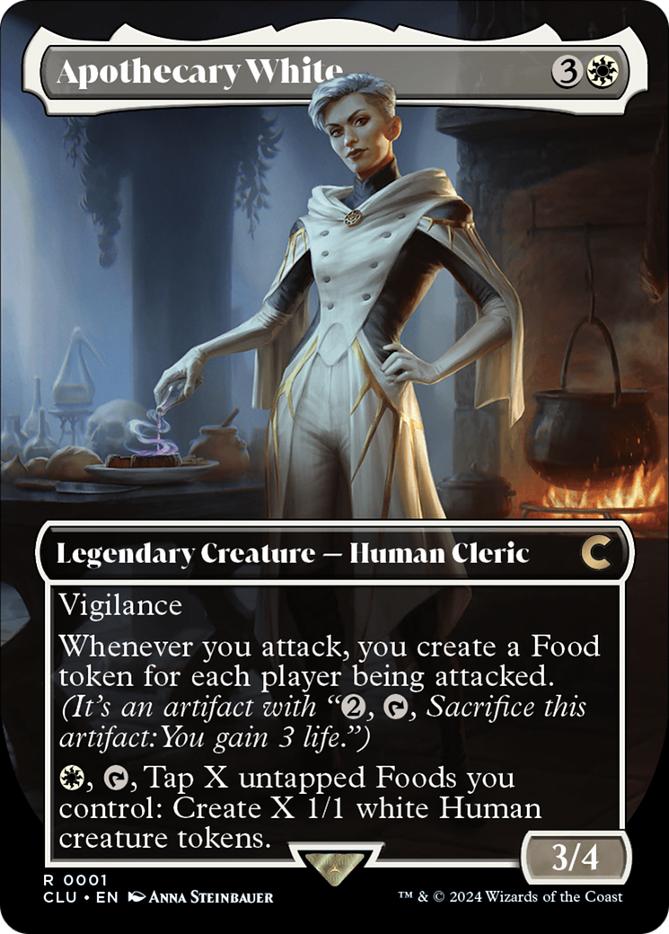 Apothecary White (Borderless) (CLU-001) - Ravnica: Clue Edition (Borderless)