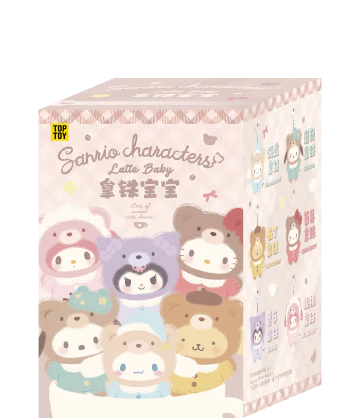 Top Toy x Sanrio - Latte Baby Vinyl Plush Keychains Gift Blind Box
