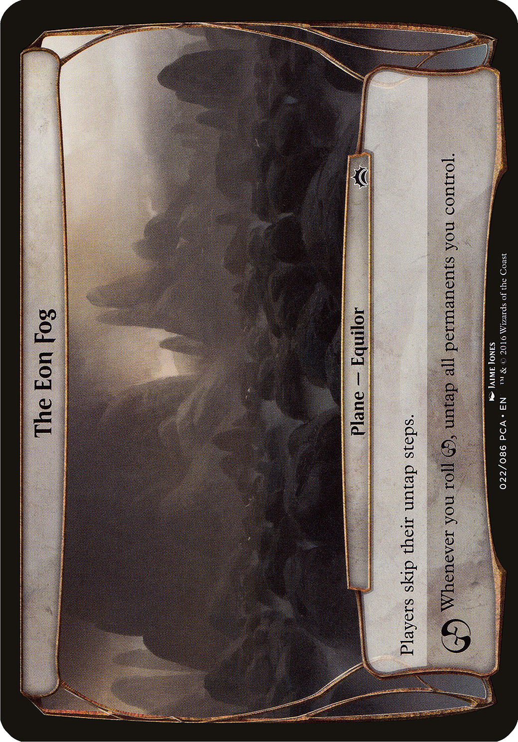 The Eon Fog (Planechase Anthology) (OVER-) - Planechase Anthology Planes