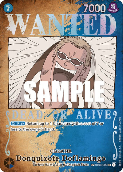 Donquixote Doflamingo (Wanted Poster) [Pillars of Strength]