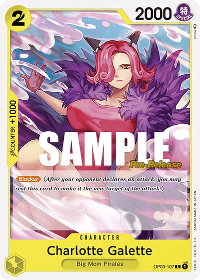 Charlotte Galette [Pillars of Strength Pre-Release Cards]