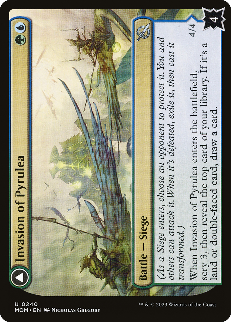 Invasion of Pyrulea (MOM-240) - March of the Machine Foil