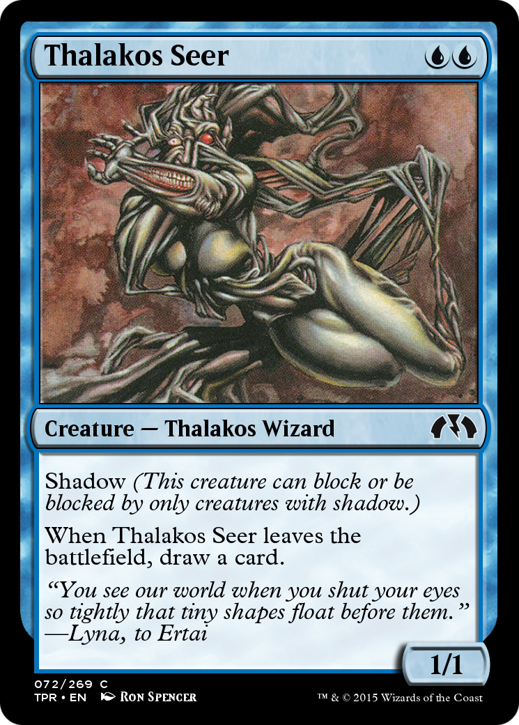 Thalakos Seer (TPR-072) - Tempest Remastered Foil