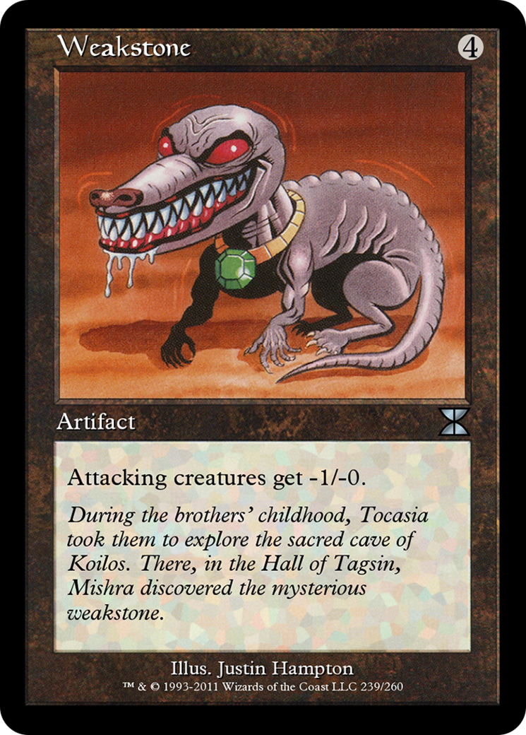 Weakstone (ME4-239) - Masters Edition IV Foil