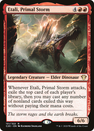 Etali, Primal Storm (C20-151) - Commander 2020