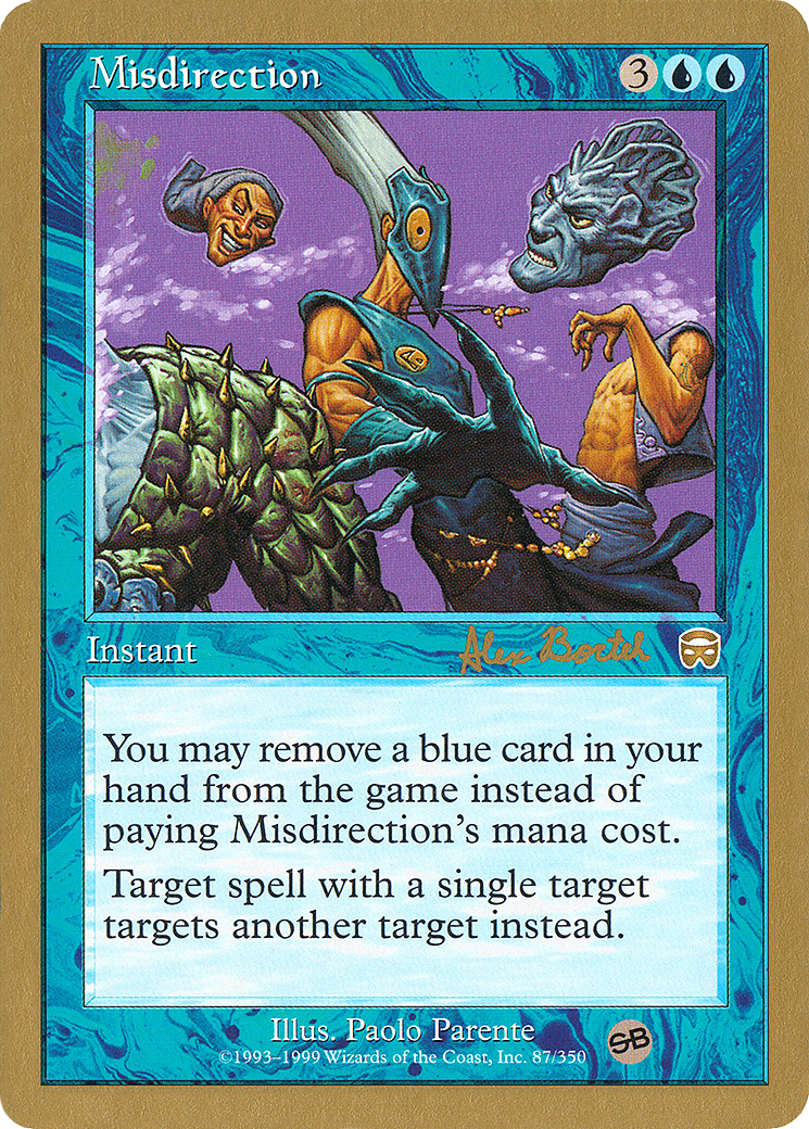 Misdirection - 2001 Alex Borteh (MMQ) (SB) (WCD-) - World Championship Decks 2001