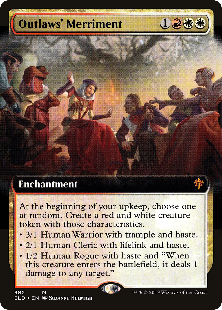 Outlaws' Merriment (Extended Art) (ELD-382) - Throne of Eldraine: (Extended Art) Foil