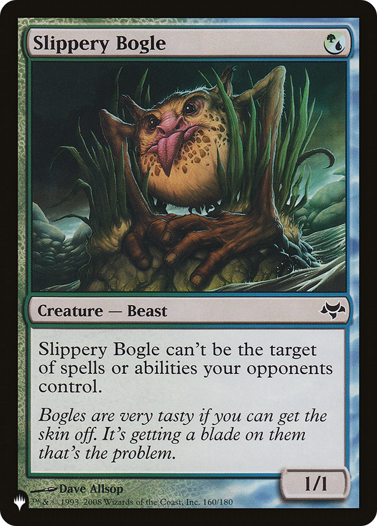 Slippery Bogle (LIST-160/180) - The List