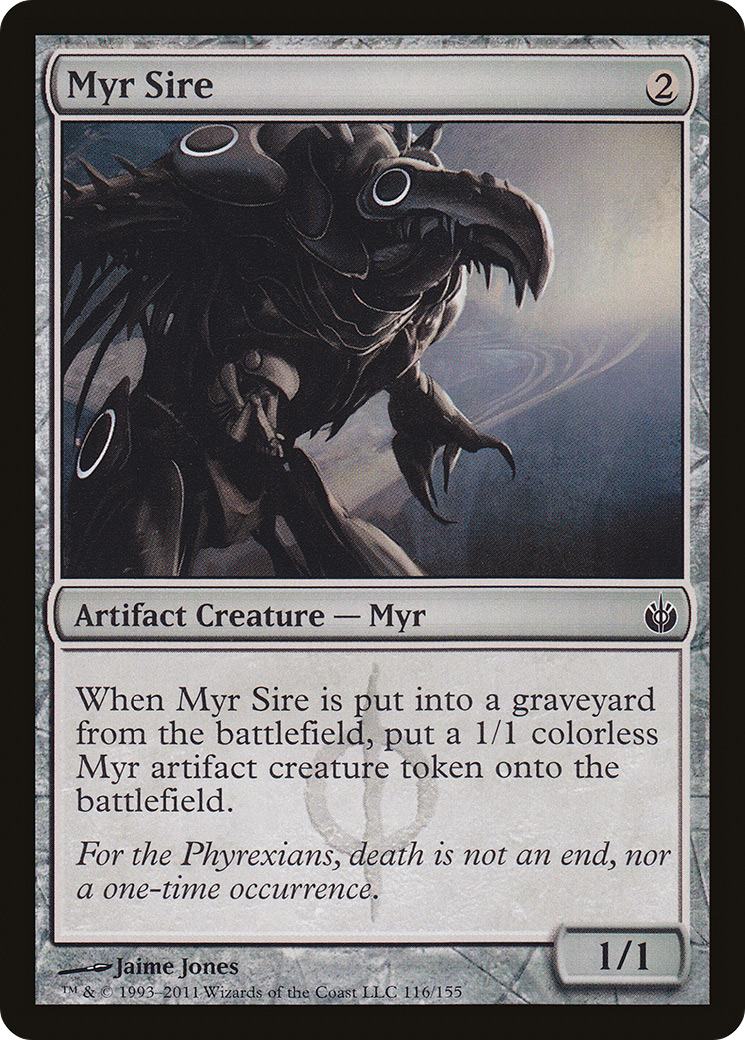 Myr Sire (MBS-116) - Mirrodin Besieged