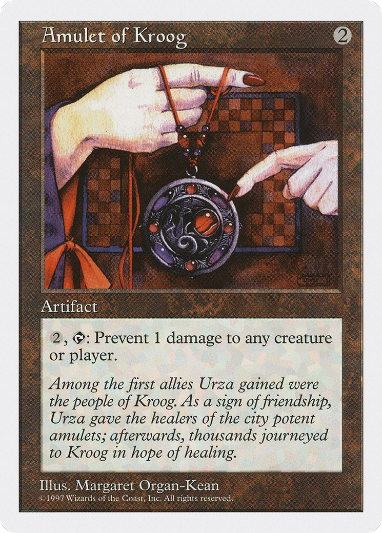 Amulet of Kroog (5ED-) - Fifth Edition
