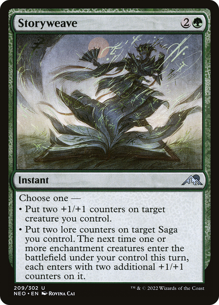 Storyweave (NEO-209) - Kamigawa: Neon Dynasty Foil