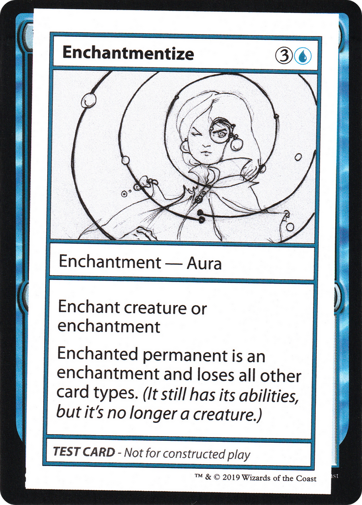 Enchantmentize (No PW Symbol) (CMB1-021) - Mystery Booster Playtest Cards 2021