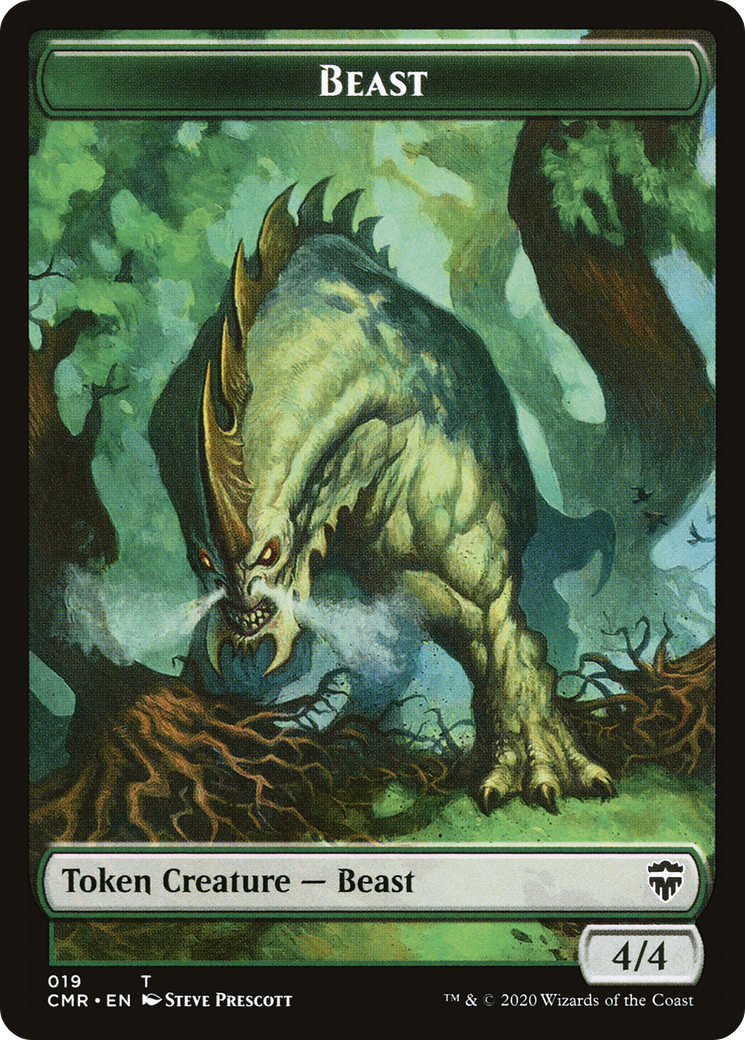 Beast (TCMR-019) - Commander Legends Tokens