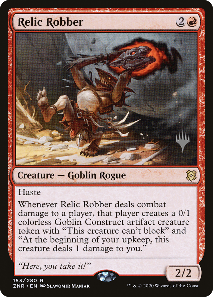 Relic Robber (PPZNR-153) - Zendikar Rising Promos Foil