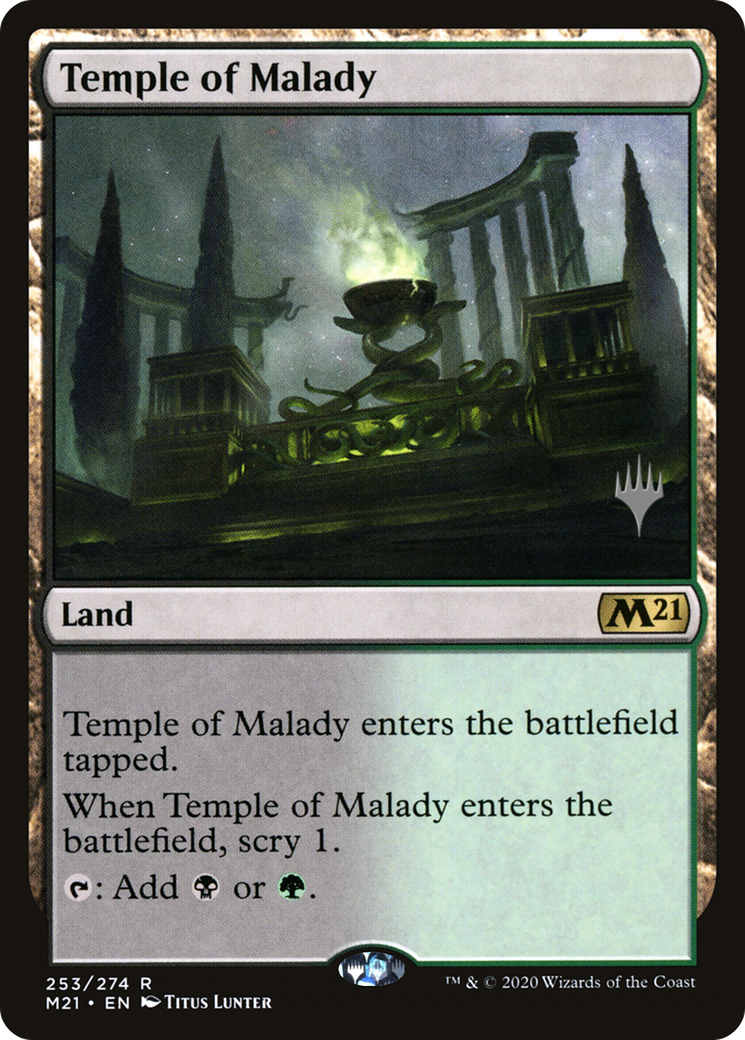 Temple of Malady (PPM21-253) - Core Set 2021 Promos