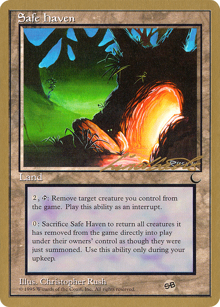 Safe Haven - 1996 Leon Lindback (CHR) (SB) (WCD-) - Pro Tour Collector Set