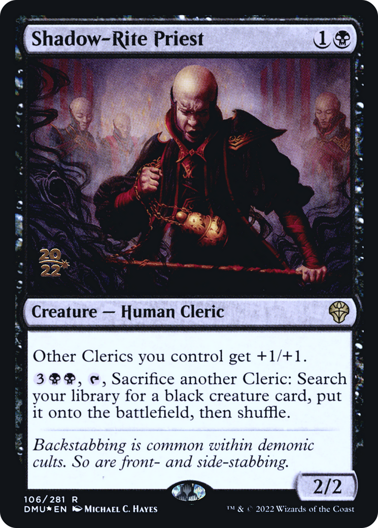 Shadow-Rite Priest (PRE-106) - Dominaria United Promos Foil