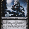 Bloodsworn Squire (Showcase) (VOW-289) - Innistrad: Crimson Vow: (Showcase, Double Faced Transform)