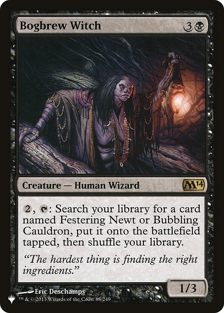Bogbrew Witch (LIST-88/249) - The List