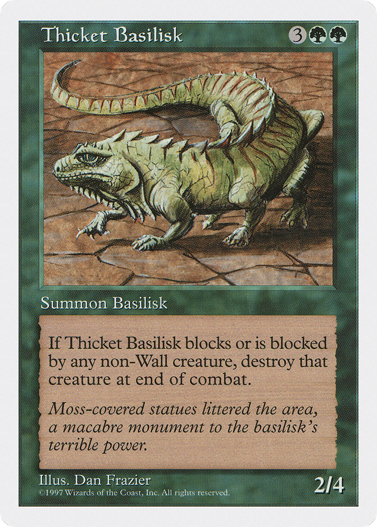 Thicket Basilisk (5ED-) - Fifth Edition