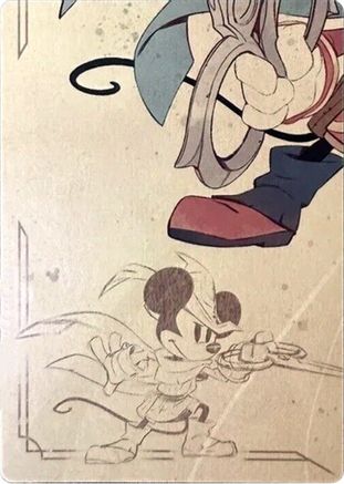 Mickey Mouse - Brave Little Tailor Puzzle Insert (Bottom Left)  - The First Chapter