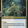 A-Devoted Grafkeeper // A-Departed Soulkeeper (MID-A-218) - Innistrad: Midnight Hunt: (Double Faced Transform)
