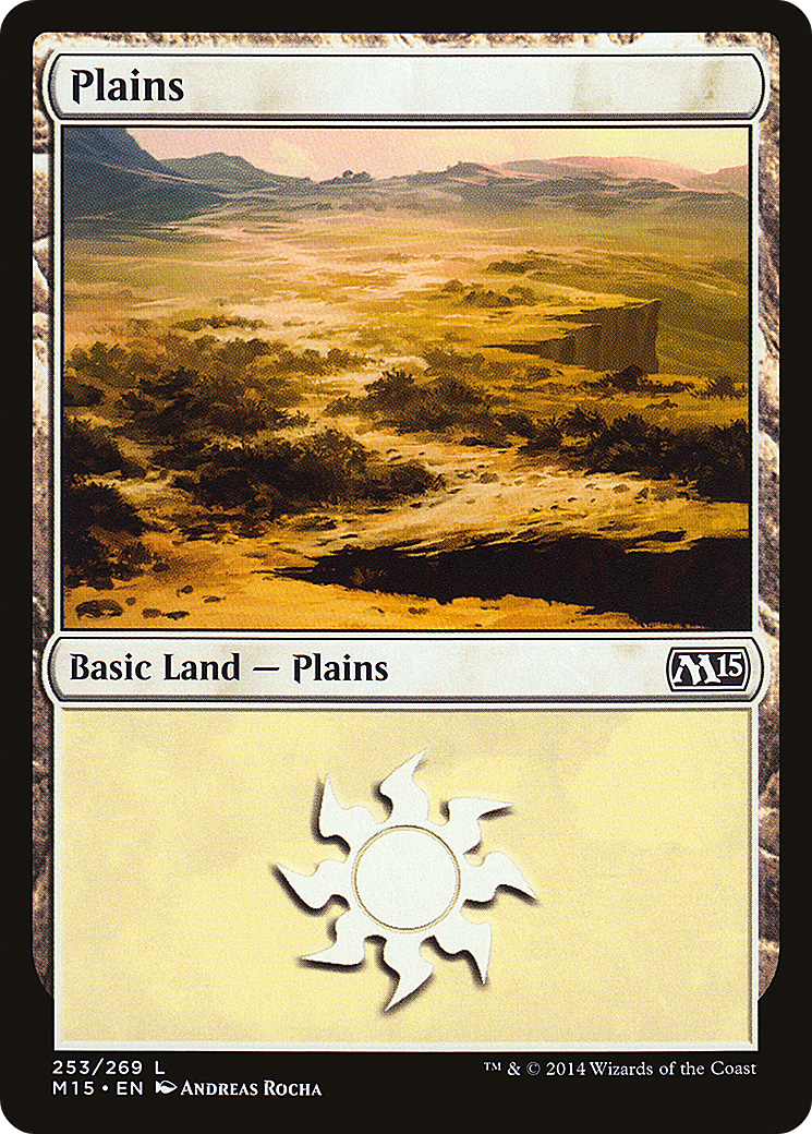 Plains (253) (M15-253) - Magic 2015 Foil
