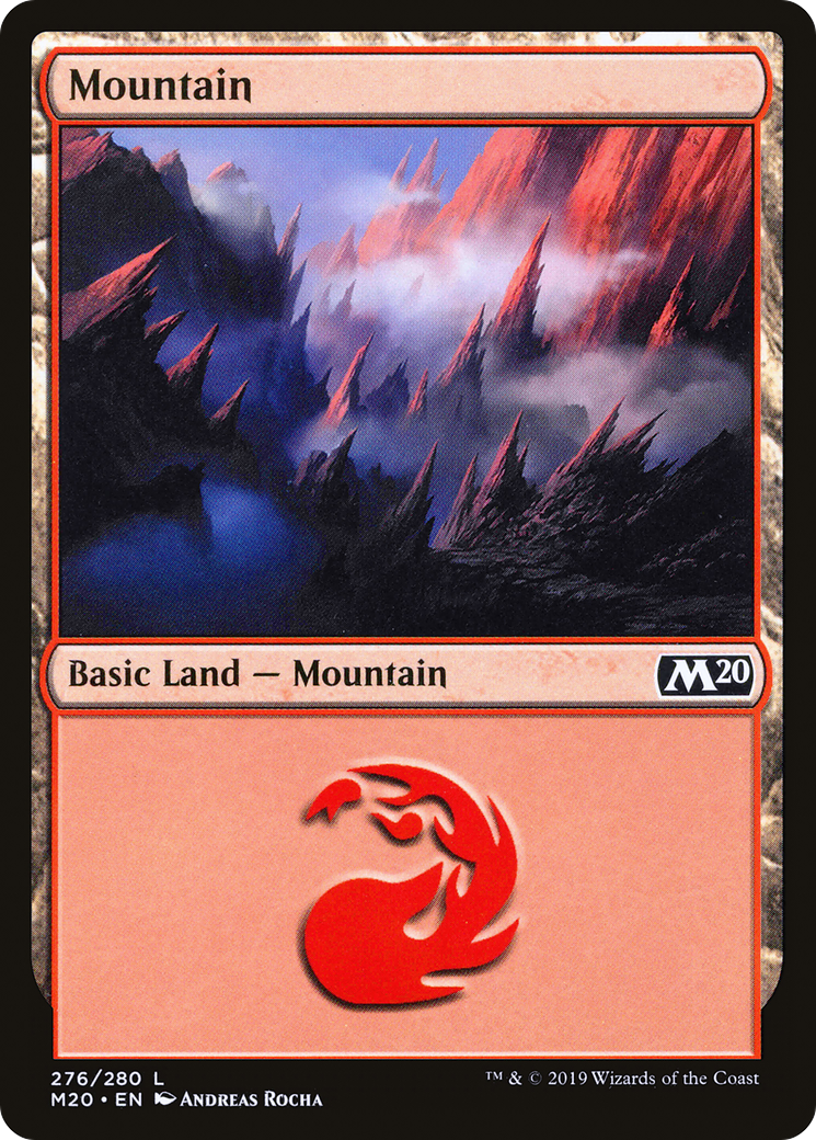 Mountain (276) (M20-276) - Core Set 2020