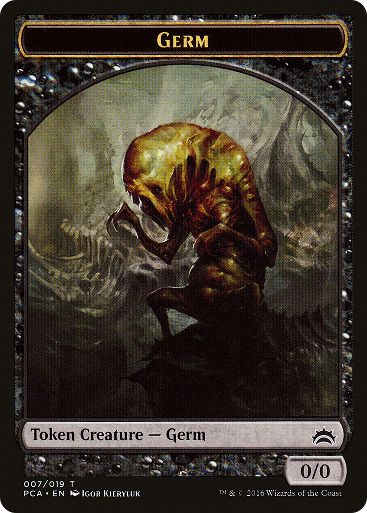 Germ // Goblin Double-Sided Token (PCA-7 // 11) - Planechase Anthology Tokens