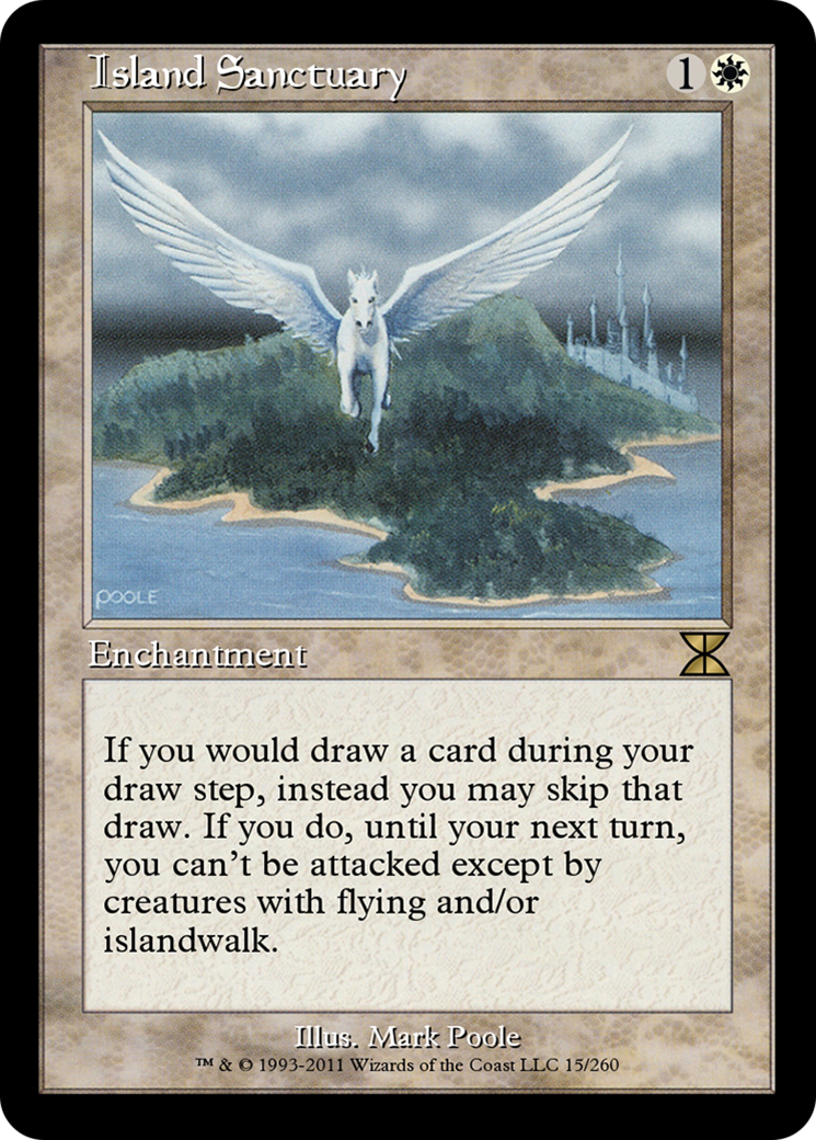 Island Sanctuary (ME4-015) - Masters Edition IV Foil