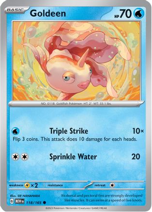 Goldeen (118/165) [Scarlet & Violet 151]