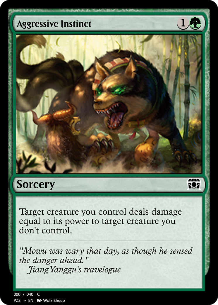 Aggressive Instinct (PZ2-70855) - Treasure Chest