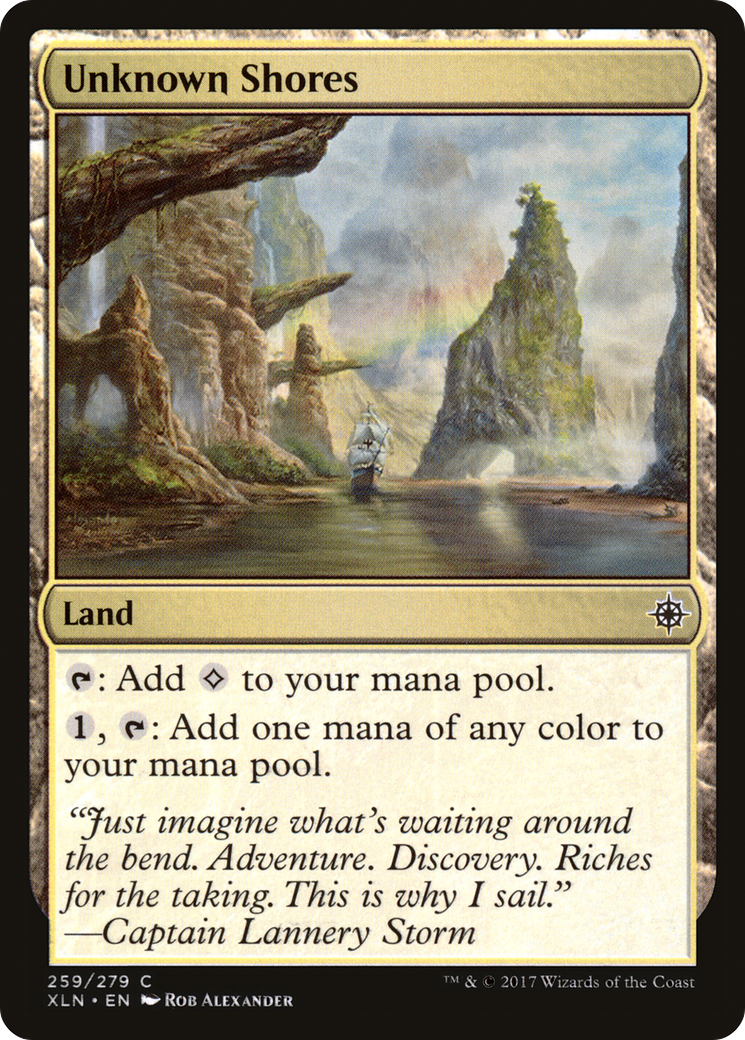 Unknown Shores (XLN-259) - Ixalan