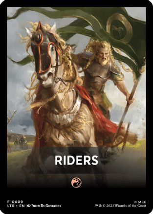 Riders Theme Card (LTR-009) - The Lord of the Rings: Tales of Middle-earth