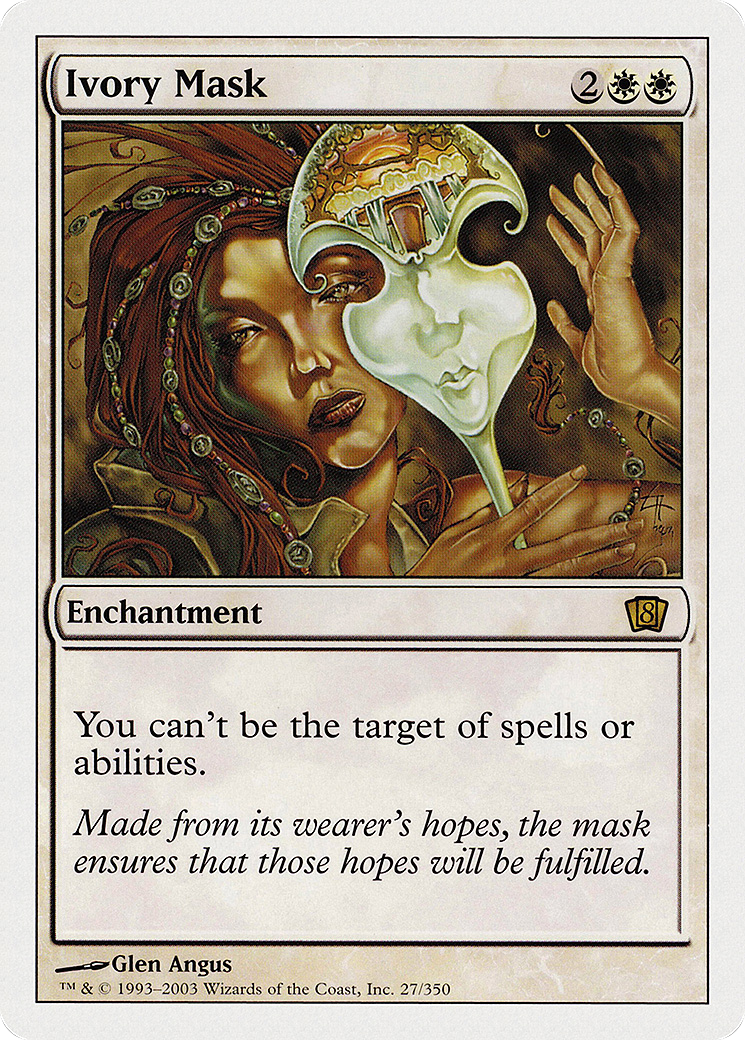 Ivory Mask (8ED-027) - 8th Edition