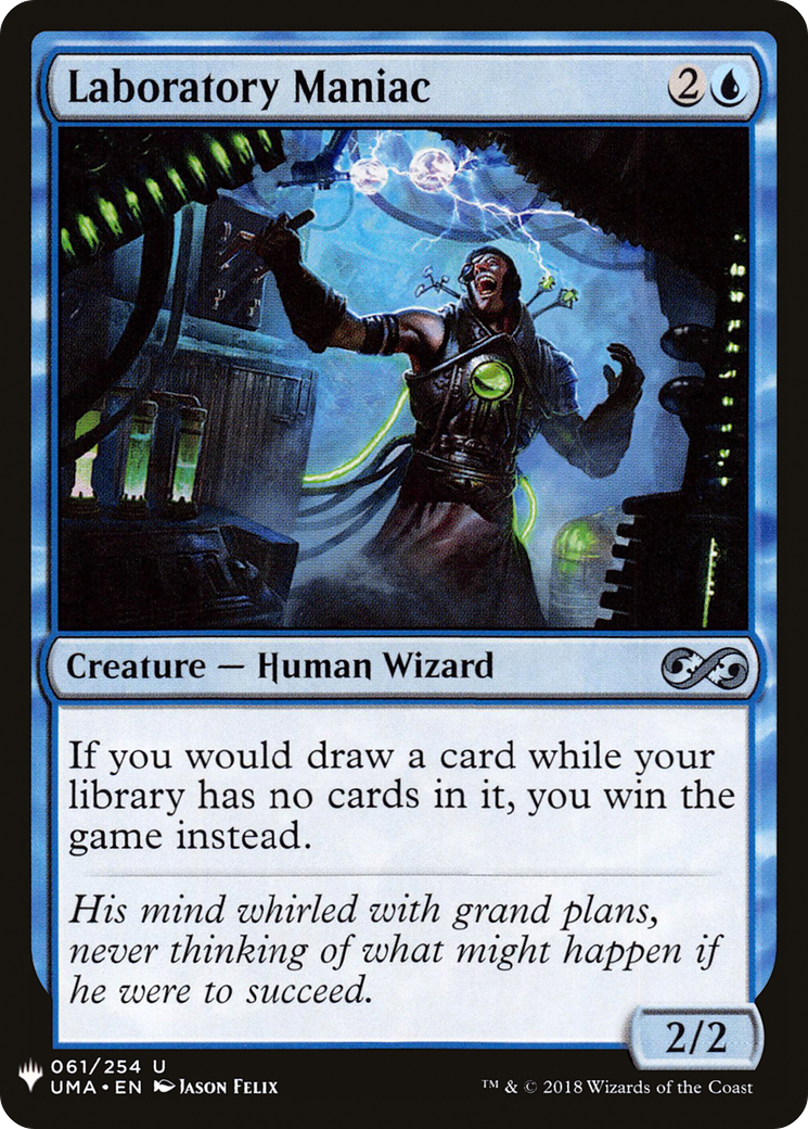 Laboratory Maniac (UMA) (LIST-061) - The List