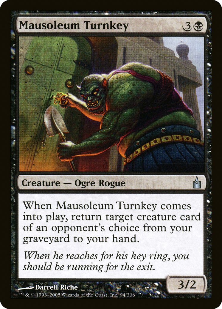 Mausoleum Turnkey (RAV-094) - Ravnica: City of Guilds