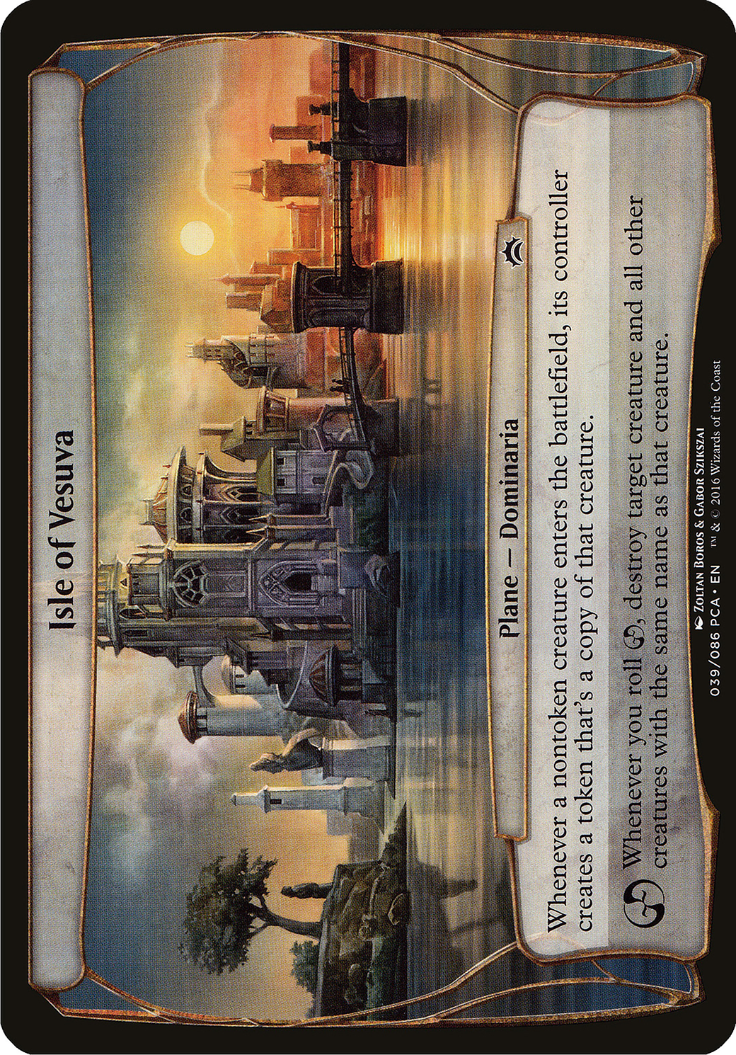 Isle of Vesuva (Planechase Anthology) (OVER-) - Planechase Anthology Planes