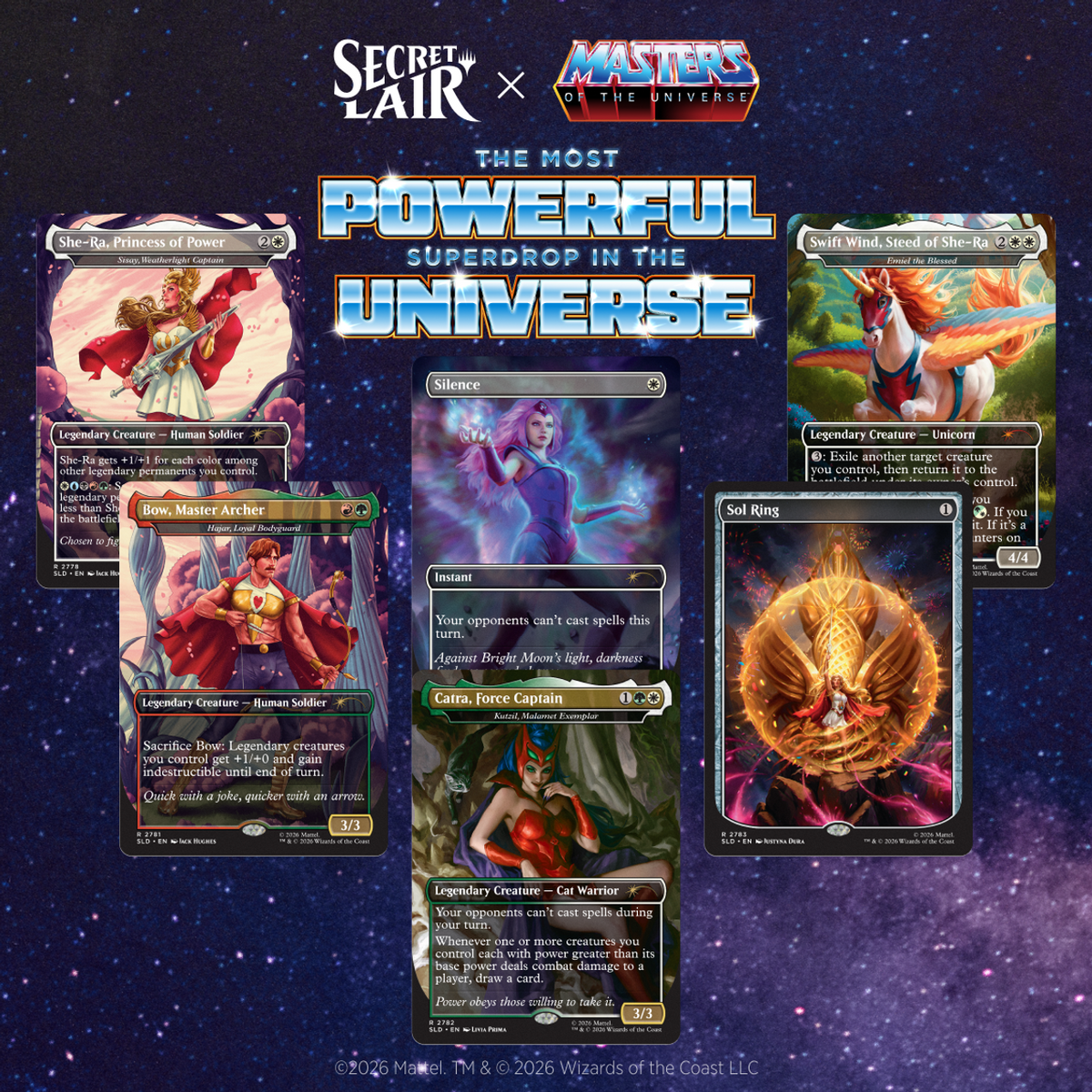 Secret Lair x Masters of the Universe™: She-Ra, Princess of Power Non-Foil Edition