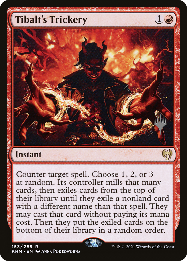Tibalt's Trickery (PPKHM-153) - Kaldheim Promos Foil